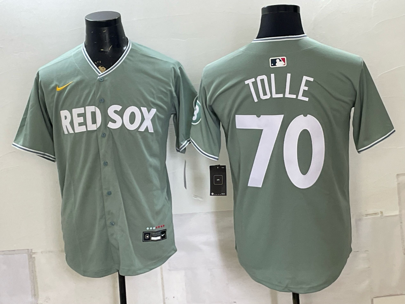 2026 Men Boston Red Sox #70 green Nike MLB Jersey 0827002